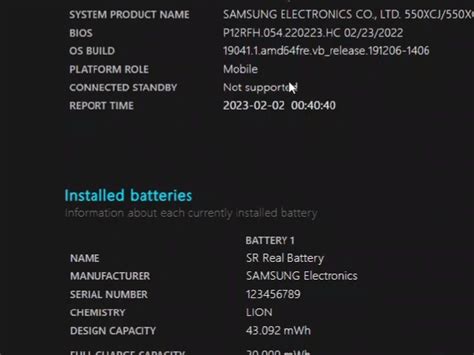 Dica Saúde De Bateria Notebook Windows Samsung Members