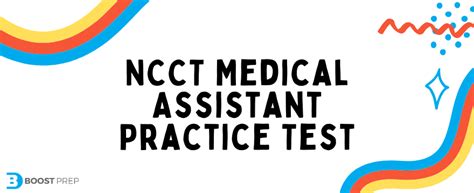 Ncct Medical Assistant Practice Test Free Boostprep