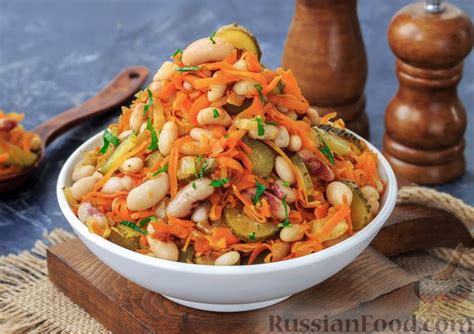 Салат с фасолью, рецепты на RussianFood.com: 1204 рецепта салата с фасолью