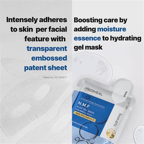 Mediheal NMF Nude Gel Mask Sheet Guardian Singapore