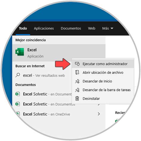 Crear Acceso Directo Excel En Windows 10 Solvetic