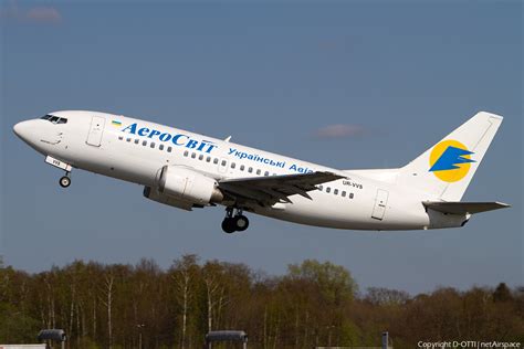 Aerosvit Airlines Boeing 737 5Q8 UR VVS Photo 355480 NetAirspace