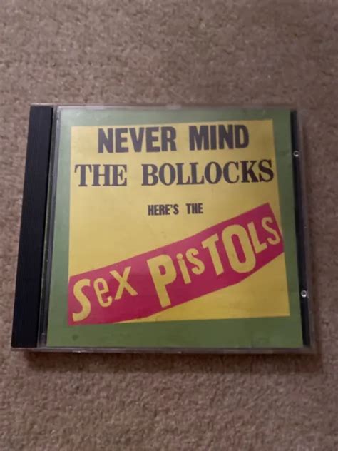 NEVER MIND THE Bollocks Here S The Sex Pistols CD Album 1977 1985