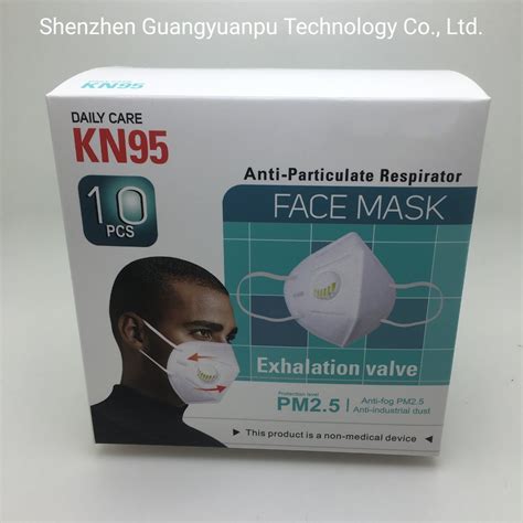 Factory Supply Breathing KN95 Face Mask With Valve China KN95 Mask 95