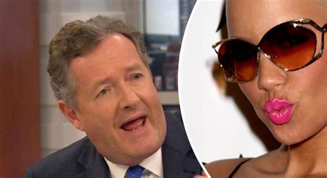 Piers Morgan Slams Amber Rose Over Her Naked Selfie