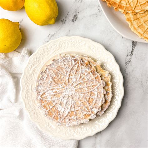 Amazing Italian Lemon Pizzelle Recipe The Best Simple Italian Cooking