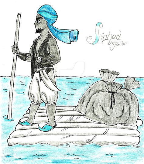 January Tales - Sinbad the Sailor by harishasart on DeviantArt