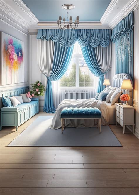 20 Stunning Blue Curtain Ideas to Elevate Your Bedroom Decor