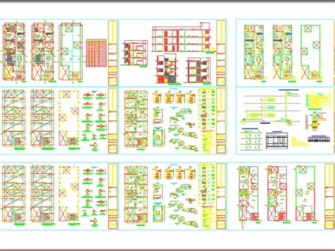 Edificio De Viviendas En Autocad Descargar Cad Gratis 116 Mb