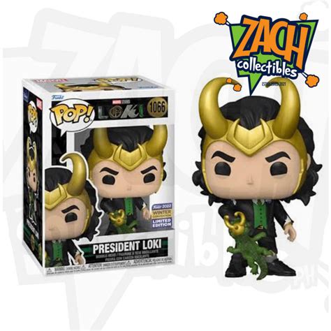 Funko Pop President Loki Winter Convention With Free