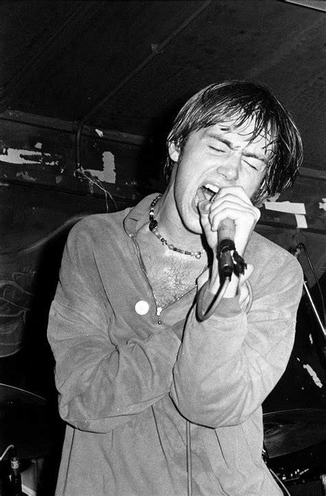 Blur Live 1990 Damon Albarn Photograph By Martyn Goodacre Fine Art