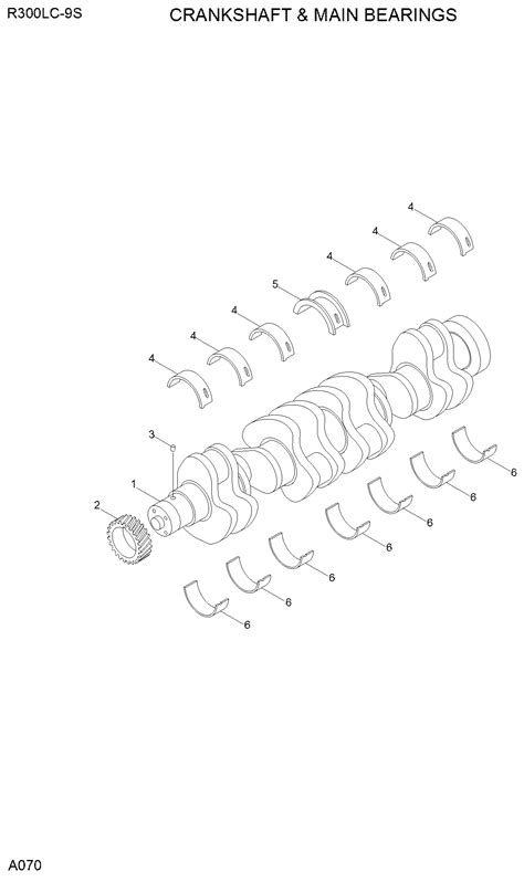 XKDE-00555 Hyundai HCE CRANKSHAFT