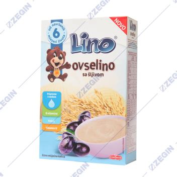 LINO Зобелино со сливи (6+ месеци), 200 г