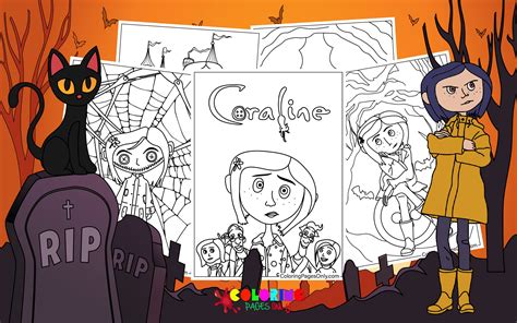 30+ Coraline Coloring Pages - Free Printable PDF & Online Coloring