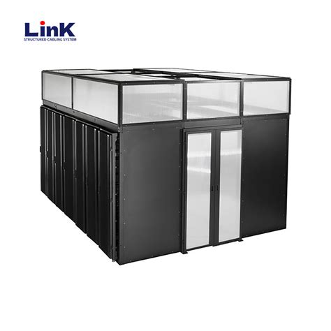 Customized Data Center Cold Hot Aisle Containment With Network Cabinet Costomized Data Center