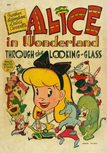 1948 Alice In Wonderland Through The Looking Glass Comic Book By Doran Baker Ebook Barnes