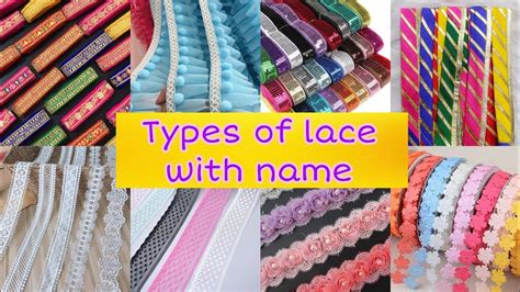 Different Types Of Lace With Name Youtube