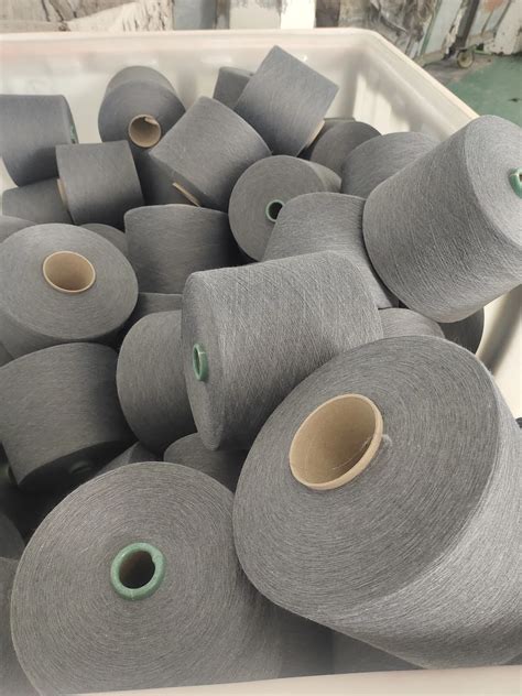 Melange Yarn Quality Spun Knitting Polyester Yarn With Manufacture