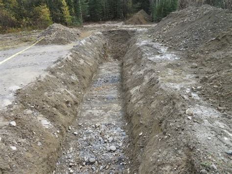 Beauce Gold Fields Trenches Hit Bedrock At Former St Gustave Placer