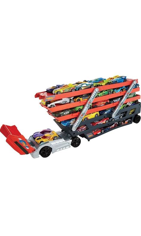 Hot Wheels Ckc Mega Hauler Truck Red Hobbies Toys Toys Games