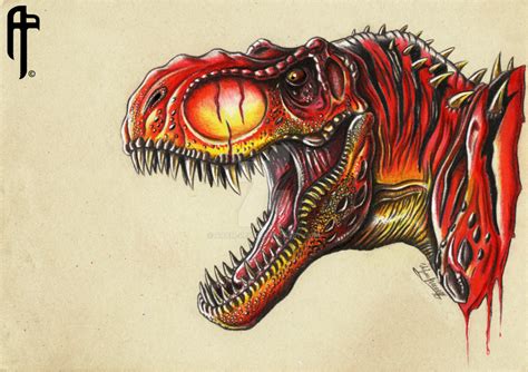 Jurassic Park T Rex Drawing At Explore Collection