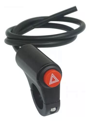 Interruptor O Pisca Alerta Para Moto Guid O Universal