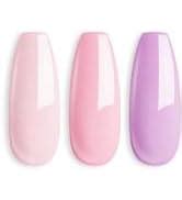 Shining She Gel Nail Polish Set Color White Beige Nude Pink Champagne Brown Gel Polish Set