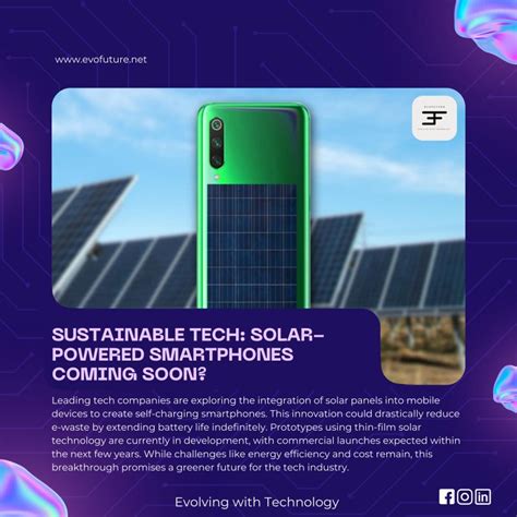 #greentech #solarpower #innovation #technews #sustainablefuture | Evo ... 