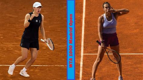 Top Seeds Iga Swiatek And Aryna Sabalenka Will Play In The Final Of The