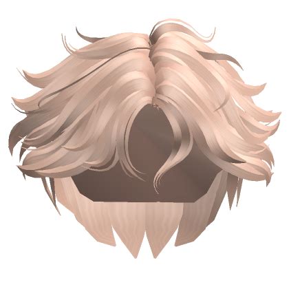 Blonde Middle Part Messy Hairstyle Roblox Item Rolimon S