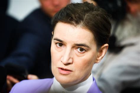 Slobodna Dalmacija Brnabić Komentirala Tragediju U Novom Sadu Oporba