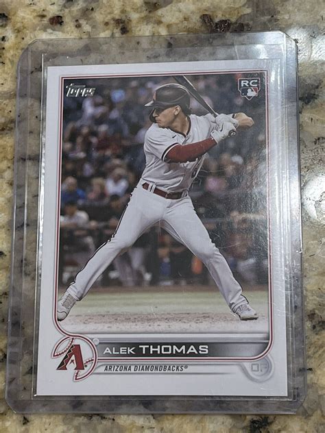 Topps Update Alek Thomas Rc Us Arizona Diamondbacks Ebay