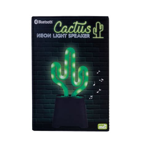 Cactus Neon Light Speaker - Battery Bar