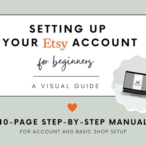 how to make etsy account to sell