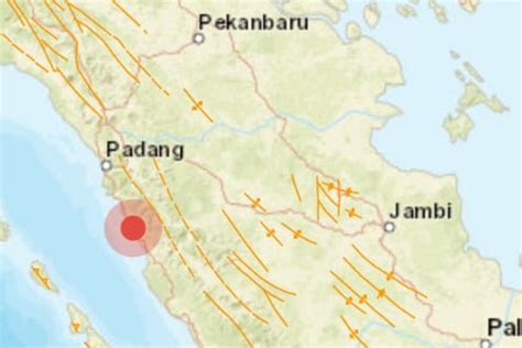 Gempa Terkini Menit Yang Lalu Pesirir Selatan Diguncang