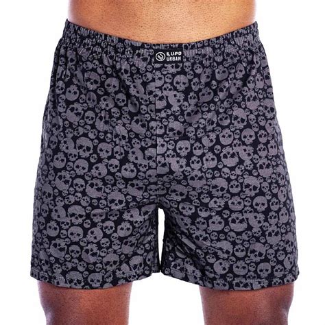 Cueca Samba Can O Lupo Urban Estampada Caveira Algod O Na Bra Lingerie