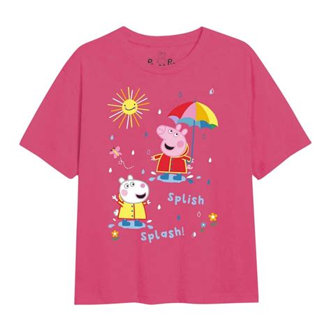 Buy Peppa Pig Girls Rainy Day T Shirt Mydeal