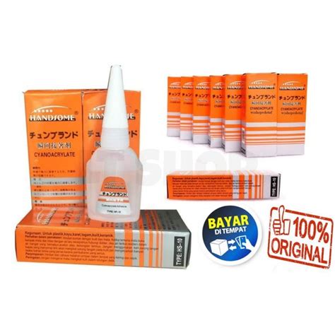 Jual Murah Lem Korea Handsome Lem Tetes Lem Setan Power Glue Harga Per