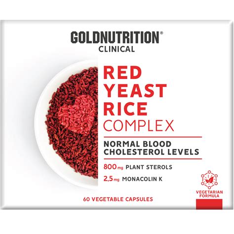 Red Yeast Rice Capsule Gold Nutrition Farmacia Tei Online