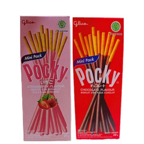 Jual Glico Pocky Mini Pack 22g Shopee Indonesia