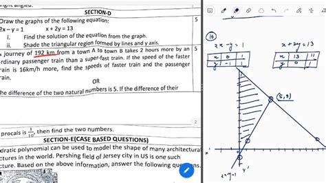 KV PT 1 Question Paper Class 10 MATHS Periodic Test Paper For