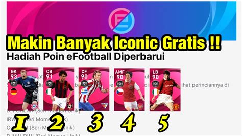 BAHAS PEMBARUAN PES 2021 MOBILE PENAMBAHAN 5 ICONIC MOMENT HADIAH