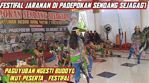 Seni Kuda Lumping Paguyuban Ngesti Budoyo Ikut Festifal Di Padepokan