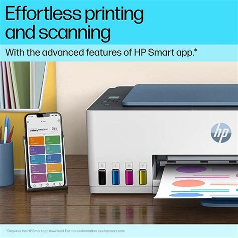 Hp Smart Tank All In One Wifi Colour Printer Print Scan Copy