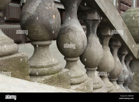 staircase with balusters Stock Photo - Alamy