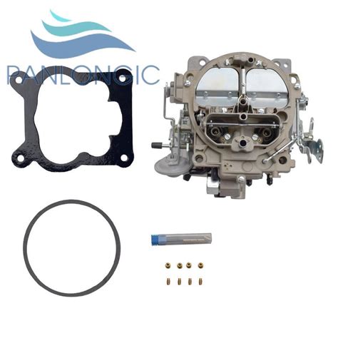 Marine Carburetor For Rochester Quadrajet Bbl Omc Cyl L