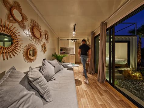 Bohemian Modern Design Tiny Container House Dream Tiny Living