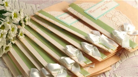 Приглашение на свадьбу своими руками ♥ - YouTube