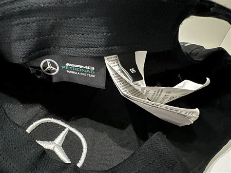 AMG Mercedes Petronas X Monster Energy Cap Hat One Si Gem