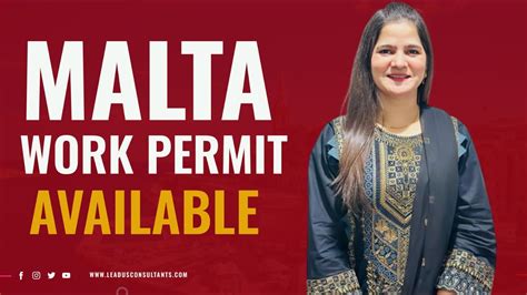 Malta Work Permit 2023 Malta Work Permit Visa YouTube